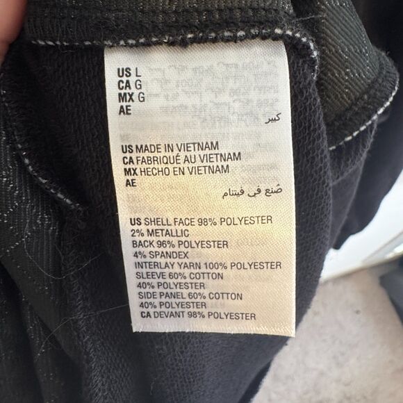 Charter Club Metallic Stripe Sweater Dress - Picture 2 of 3